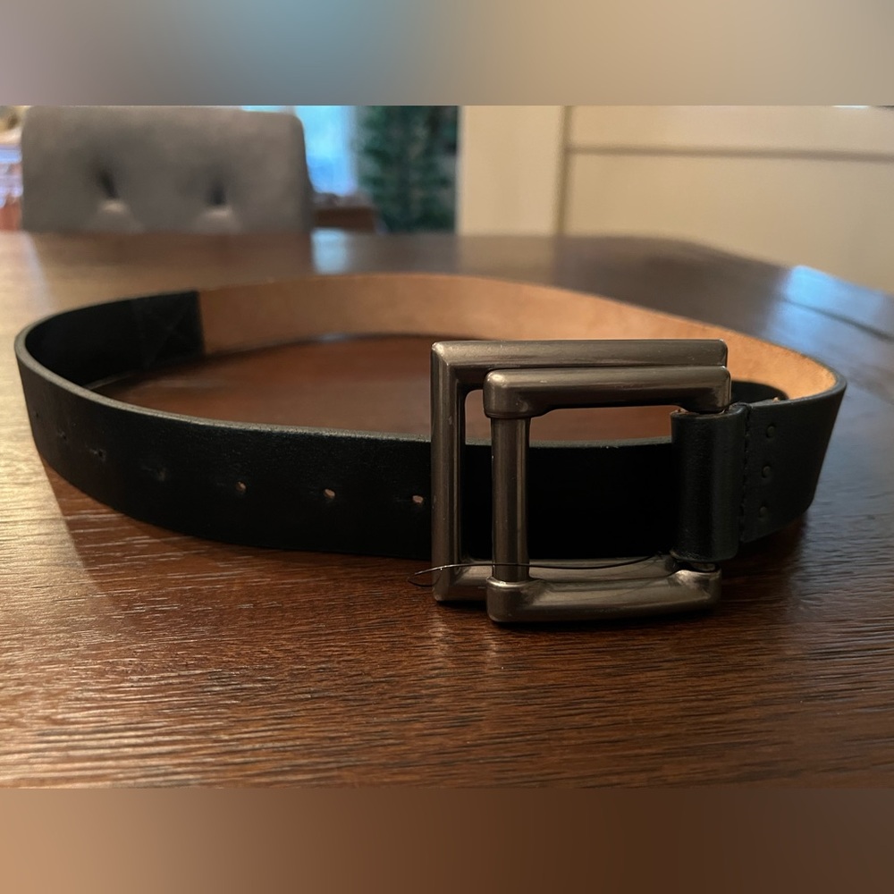 NWOT WE THE FREE Rowan Leather Belt XS/S Metallic Women’s Free People!